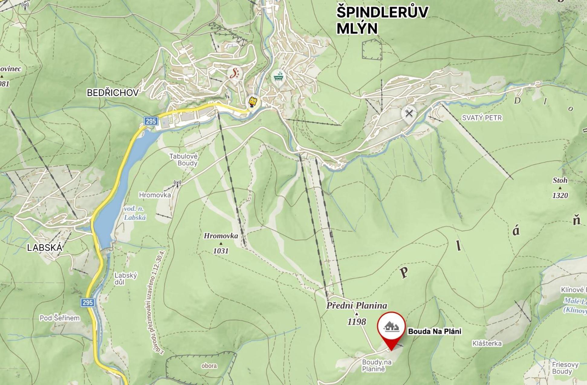 Bouda Na Plani - Horska Bouda Hostel Spindleruv Mlyn Bagian luar foto